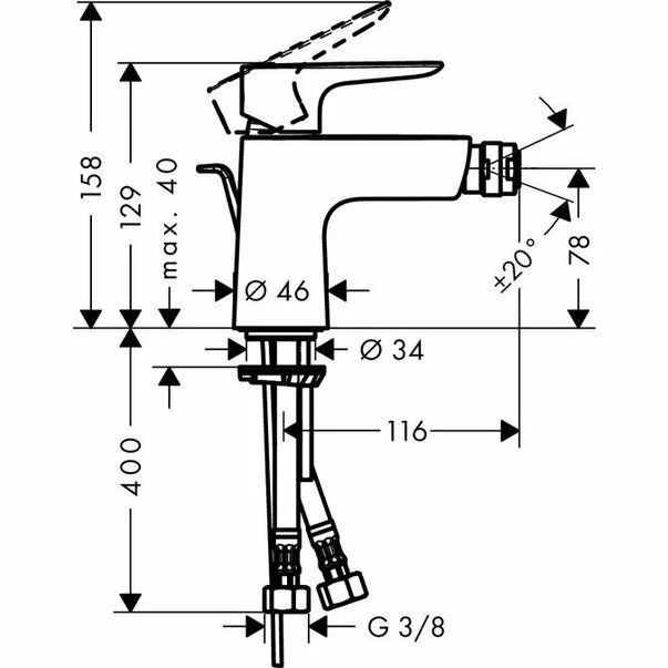 baterie-bideu-hansgrohe-talis-e-bronz-periat-cu-ventil-21614-2.webp