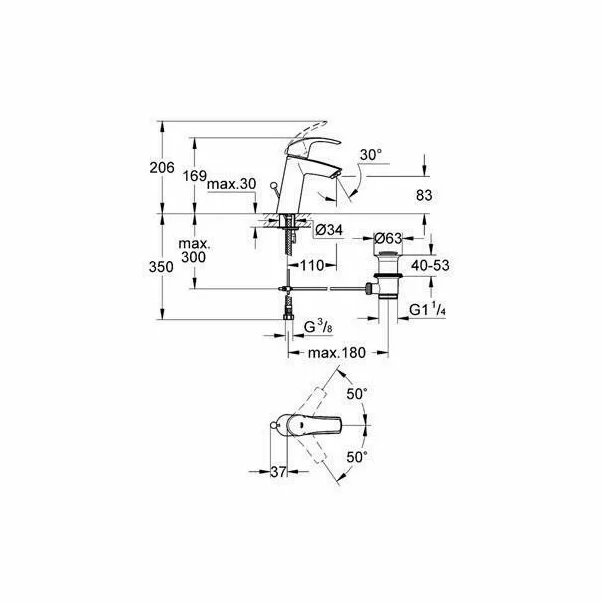baterie-lavoar-grohe-eurosmart-new-m-cu-sistem-pop-up-5629-2.webp
