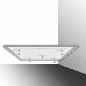 CUVA DUS  FLAT QUADRO ACRYL 1200X800X50