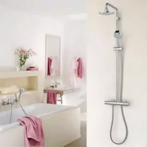 Coloana de dus cu baterie termostatata Grohe Tempesta Cosmopolitan 160