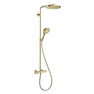 SISTEM DUS RAINDANCE SELECT S 240 1JET P TERMOSTATIC,  POLISHED GOLD OPTIC