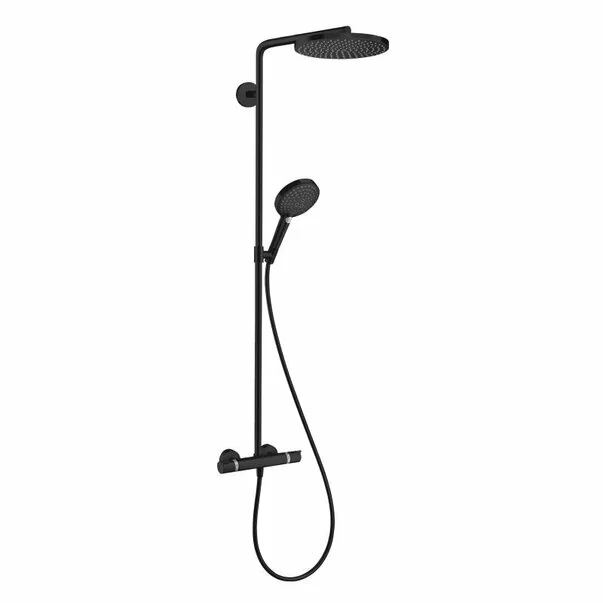 coloana-de-dus-cu-termostat-hansgrohe-raindance-select-s-negru-mat-22139-2.webp