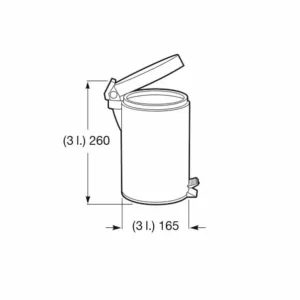 COS GUNOI CU PEDALA 3L