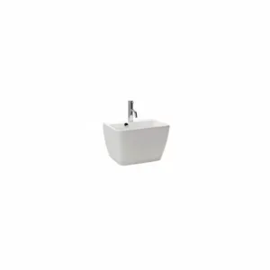 LAVOAR EMMA 45X35 SQUARE ALB CU PIEDESTAL INTEGRAT