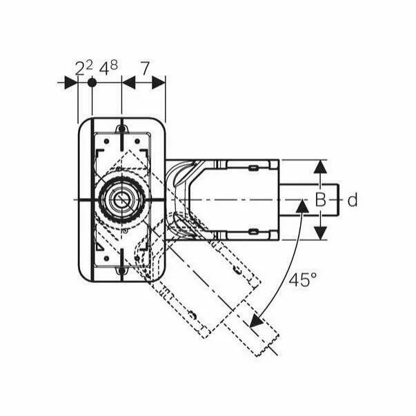 rigola-de-pardoseala-pentru-dus-65-90-mm-geberit-cleanline-3265-2.webp
