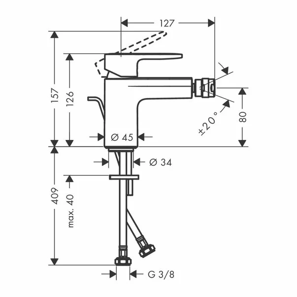 baterie-bideu-hansgrohe-vernis-blend-crom-cu-ventil-pop-up-43293-2.webp