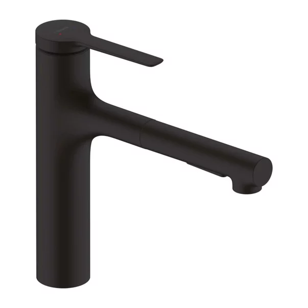 baterie-bucatarie-cu-dus-extractibil-hansgrohe-zesis-m33-160-negru-mat-2-tipuri-de-jet-162687-2.webp