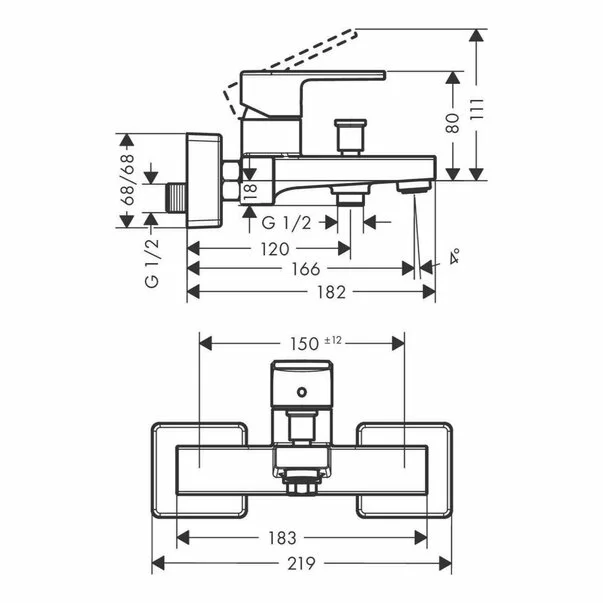 baterie-cada-dus-hansgrohe-vernis-shape-crom-42948-2.webp