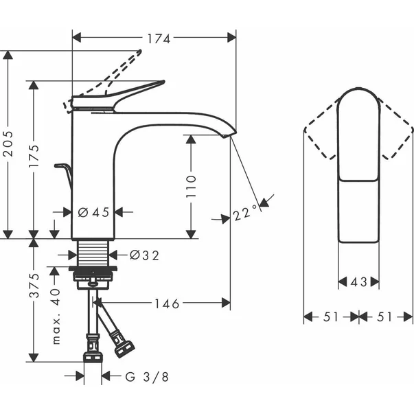 baterie-lavoar-alb-mat-hansgrohe-vivenis-110-cu-ventil-pop-up-401098-2.webp