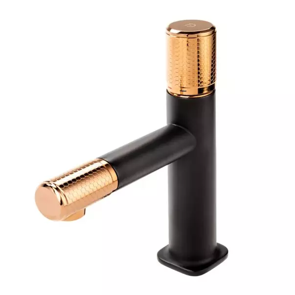 baterie-lavoar-fdesign-ardesia-monocomanda-negru-rose-gold-309895-2.webp