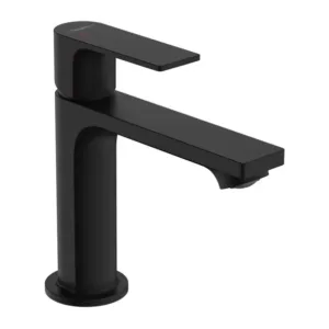 BATERIE LAVOAR REBRIS E 110 COOL START CU VENTIL POP UP, NEGRU MAT