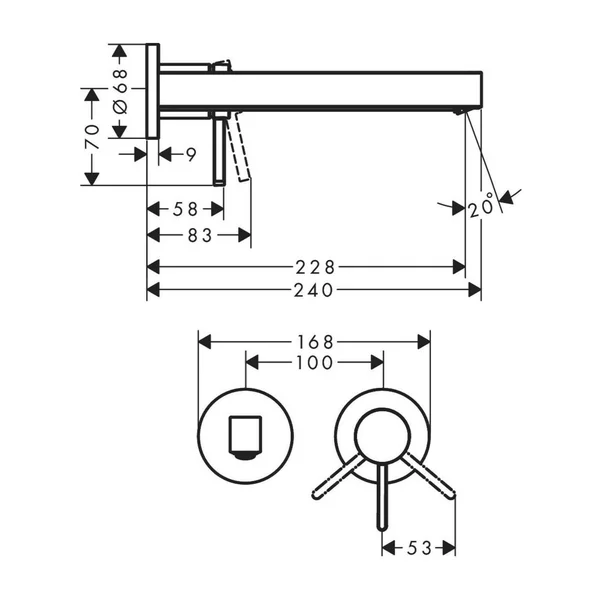 baterie-lavoar-incastrata-hansgrohe-finoris-crom-22-5-cm-54183-2.webp