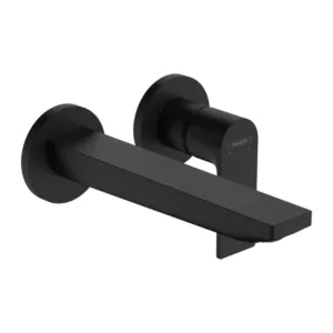 ORNAMENT BATERIE INCASTRATA LAVOAR REBRIS E, PIPA 200 MM, NEGRU MAT