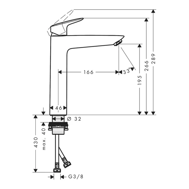 baterie-lavoar-monocomanda-inalta-negru-mat-hansgrohe-logis-190-396484-2.webp