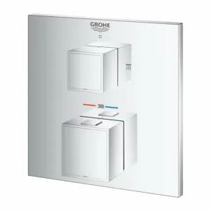 ORNAMENT BATERIE CADA INCASTRATA GROHTHERM CUBE CU 2 IESIRI PT SMARTBOX