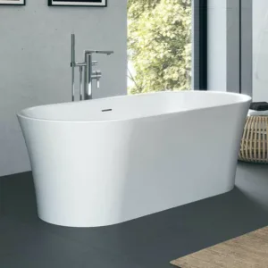 Cada freestanding alb Duravit DuraSenja 170x80 cm