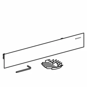 GRILA ELEMENT DUS GEBERIT STAINLESS STEEL
