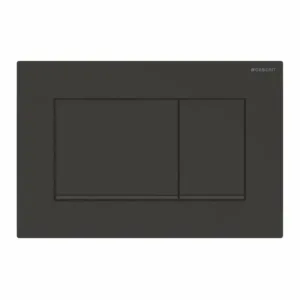 CLAPETA ACTIONARE REZERVOR INCASTRAT SIGMA20 (EX SIGMA30) DREPTUNGHIULAR NEGRU MAT LACUIT-NEGRU EASY TO CLEAN