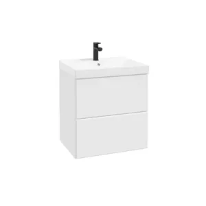 MOBILIER MO-RE 60, SUSPENDAT, 60X60X45.1.1 CM, DOUA SERTARE SOFT-CLOSE, FARA MANERE, ALB MAT