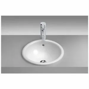 LAVOAR INCASTRAT JARA 40 CM ALB, FARA GAURA PENTRU BATERIE