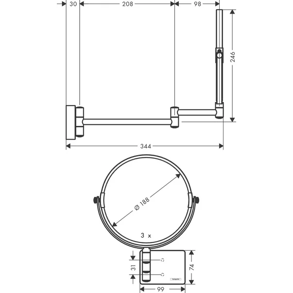 oglinda-pentru-barbierit-negru-hansgrohe-addstoris-441733-2.webp