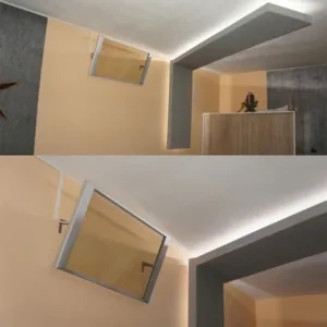 Panou radiant infrarosu Ilmit TGlass 550W aluminiu - sticla transparenta