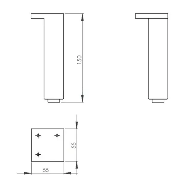 set-picioare-pentru-mobilier-kolo-rekord-15-cm-crom-240166-2.webp