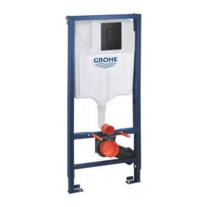 SET SISTEM INSTALARE CU REZERVOR SOLIDO 3 IN 1, CLAPETA EVEN NEGRU MAT SI SURUBURI CAL. I