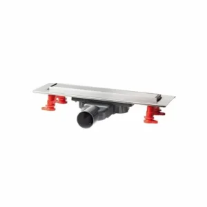 Set rigola de dus Wirquin Venisio Slim cu capac 30 cm