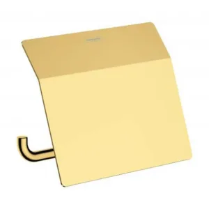 SUPORT HARTIE IGIENICA CU APARATOARE ADDSTORIS,  POLISHED GOLD OPTIC