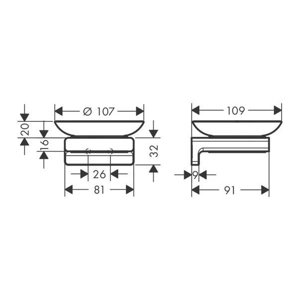 suport-sapuniera-hansgrohe-addstoris-crom-55290-2.webp