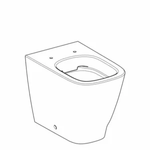 VAS WC BTW SMYLE SQUARE RIMFREE CU FIXARE ASCUNSA