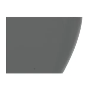 VAS WC I.LIFE B BTW RIMLESS+ PENTRU REZERVOR INCASTRAT, 55.4X35.5 CM, GRI LUCIOS
